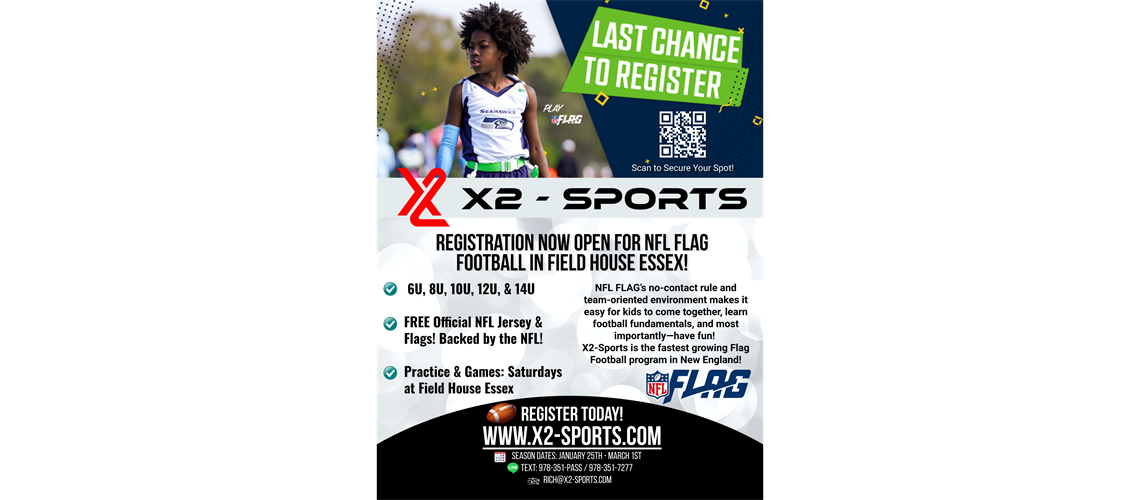 Registration Now Open - Join NFL Flag Football!